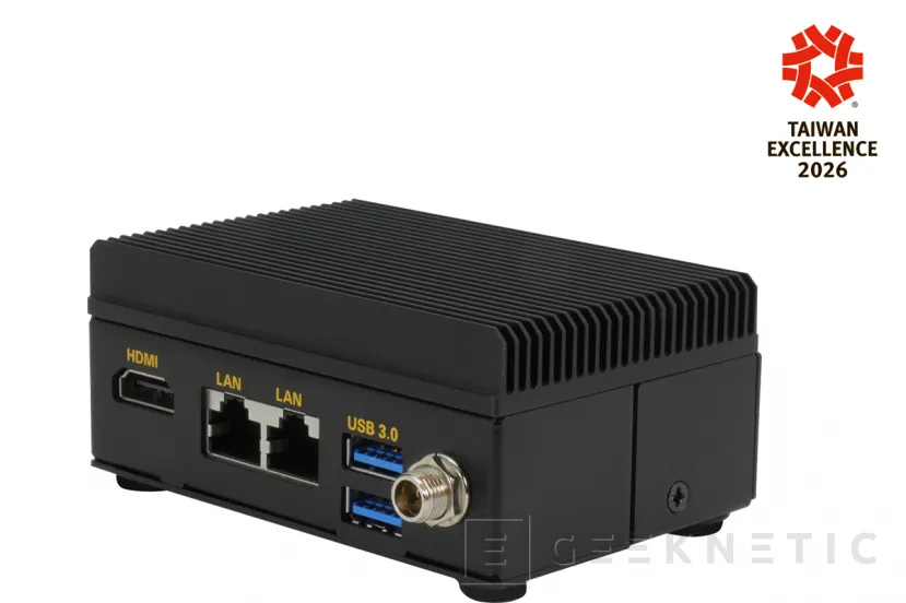 Geeknetic AAEON presenta el next-RAP8-EZBOX, un miniPC con Intel 13 Gen con un tamaño ligeramente superior al de una caja de cerillas 1