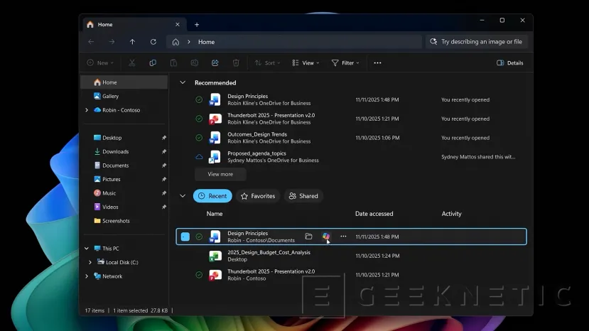 Geeknetic Copilot se quiere integrar con Windows 11, nuevos agentes desde la búsqueda de Windows y botón Copilot en el explorador de archivos 2