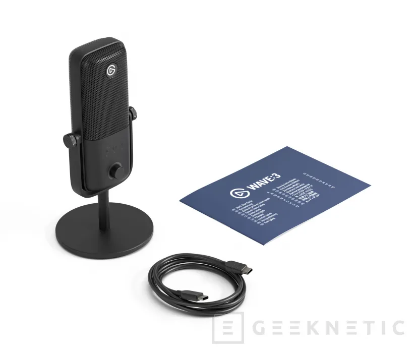 Geeknetic Wave:3 MK.2 es el micrófono de Elgato con audio de estudio, auto ganancia y efectos en tiempo real 1