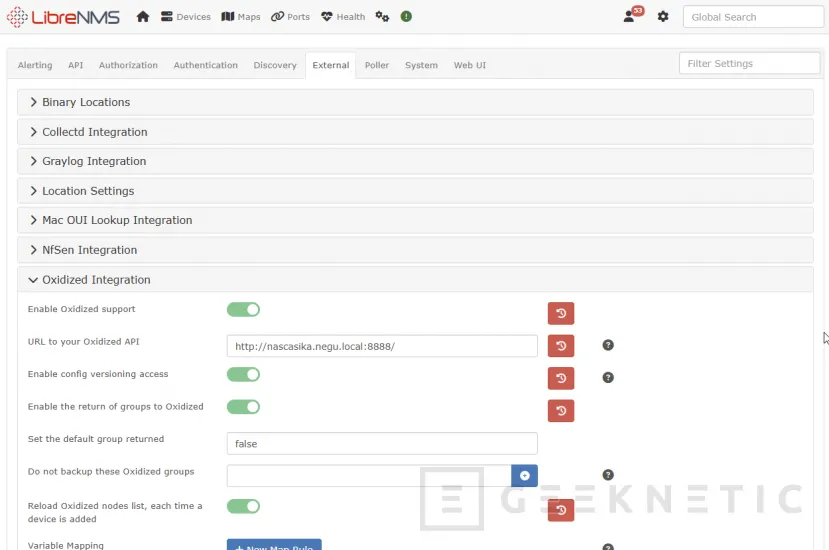 Geeknetic LibreNMS y Oxidized: El dúo Open Source para monitorizar y dominar tu red 10