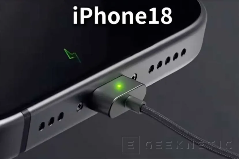 Geeknetic Un vídeo viral de TikTok sugiere que Apple sustituirá el conector USB-C por uno MagSafe. Es un rumor totalmente falso 1