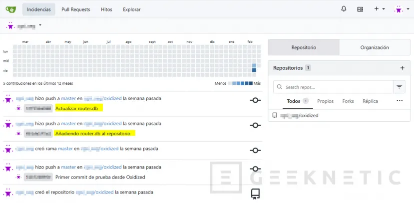 Geeknetic Gitea y el Control Total del Código de tu Infraestructura 2