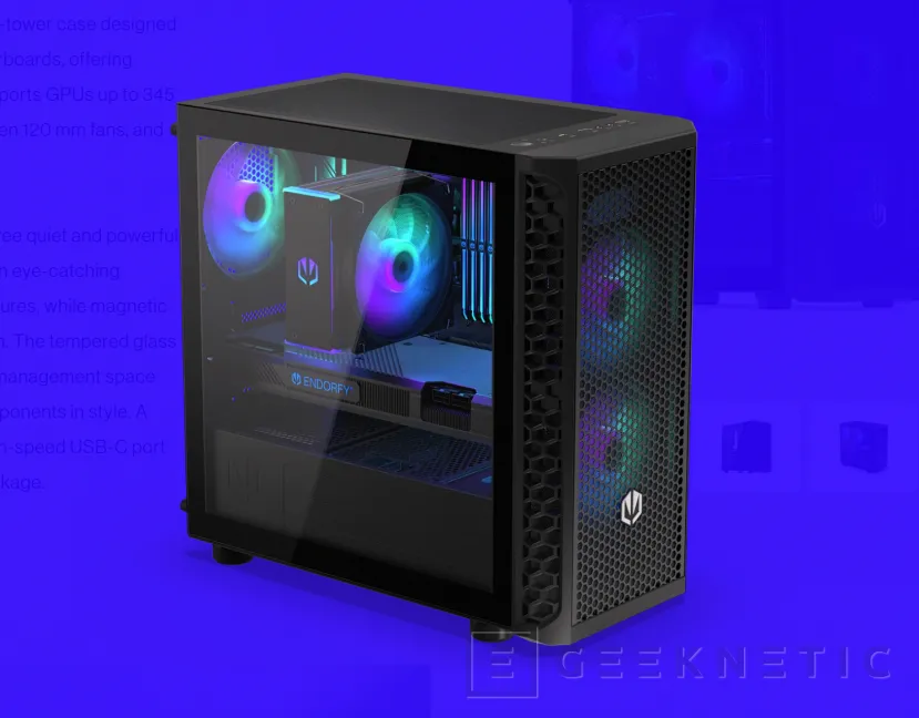 Geeknetic Las nuevas cajas ENDORFY Signum M30 con formato microATX tienen espacio para hasta 7 ventiladores 2