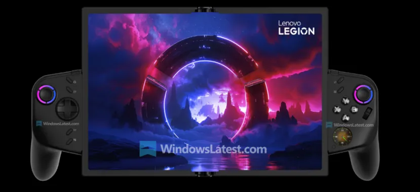 Geeknetic Lenovo prepara una Legion Go plegable con pantalla POLED que pasa de 7,7 a 11,6 pulgadas y chip Lunar Lake 2
