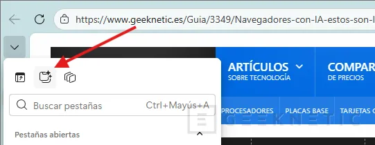 Geeknetic Microsoft Edge es capaz de agrupar 40 pestañas en menos de un segundo gracias a la IA 1