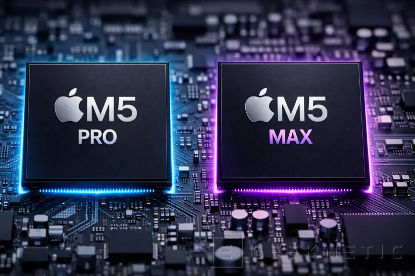 Geeknetic Apple prepara un cambio importante en el empaquetado del M5 Pro y M5 Max para que el calor deje de ser el invitado pesado 1