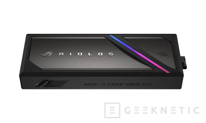 Geeknetic ROG Strix Aiolos: ASUS mete 20 Gbps en un bolsillo y se toma en serio el SSD externo 3