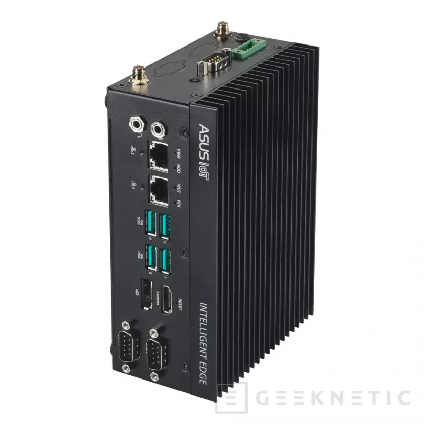 Geeknetic ASUS presenta el PE1000U, un PC industrial fanless para rail DIN con mucha conectividad 1