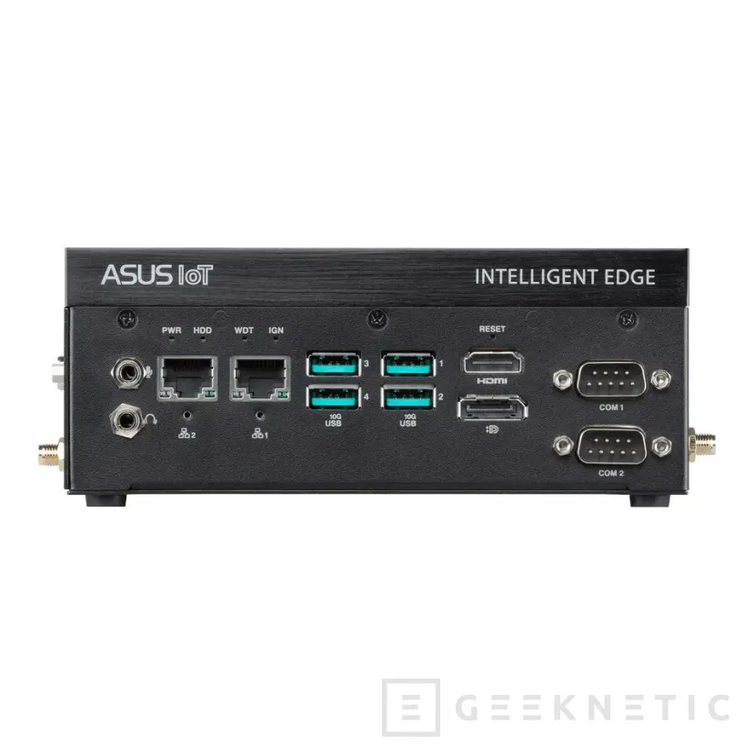 Geeknetic ASUS presenta el PE1000U, un PC industrial fanless para rail DIN con mucha conectividad 3