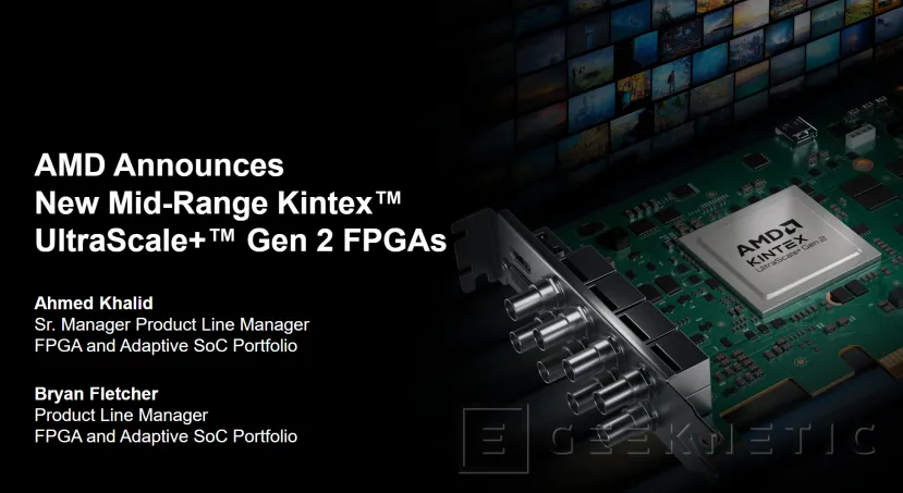 Geeknetic AMD ha presentado las FPGAs Kintex UltraScale+ Gen 2, soporte para memoria más rápida, mayor seguridad y disponibilidad hasta el 2045 1