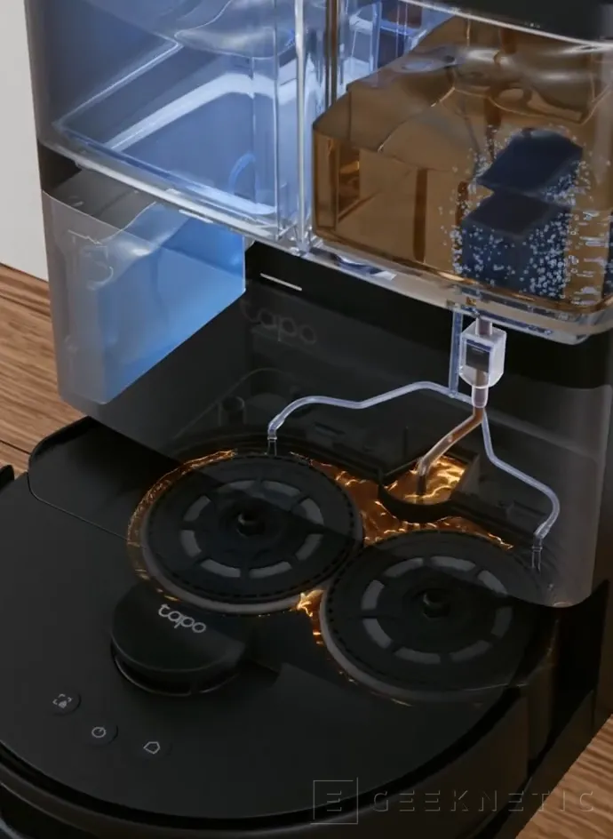 Geeknetic El robot Tapo RV50 Pro Omni es capaz de aspirar y fregar de forma automatizada hasta 60 días 4