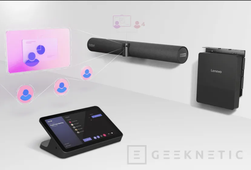 Geeknetic Lenovo y Huddly se unen para presentar soluciones completas para salas de comunicaciones inteligentes con IA 2