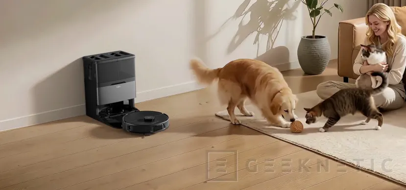 Geeknetic El robot Tapo RV50 Pro Omni es capaz de aspirar y fregar de forma automatizada hasta 60 días 5