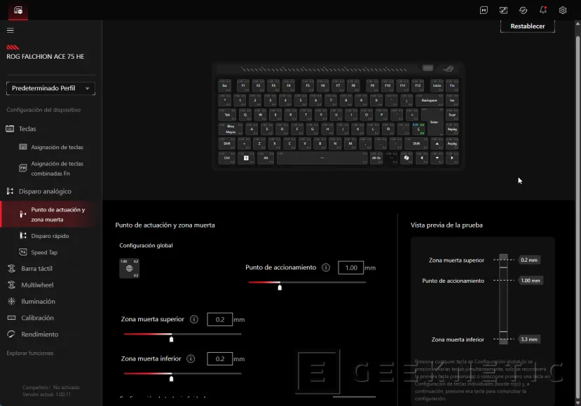 Geeknetic ASUS ROG Falchion Ace 75 HE Review 18