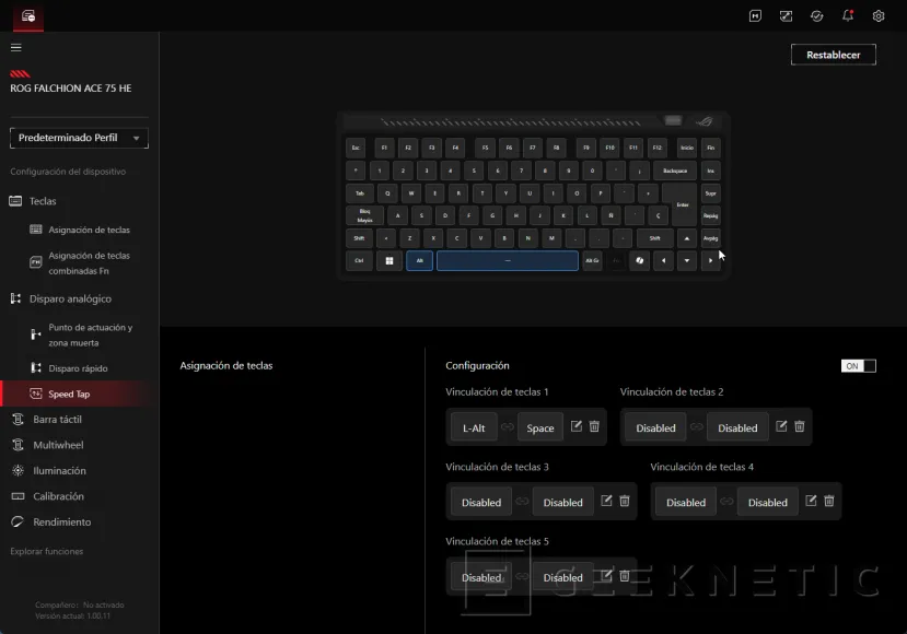 Geeknetic ASUS ROG Falchion Ace 75 HE Review 19