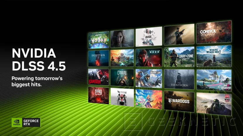 Geeknetic Todas las novedades de NVIDIA en el GDC 2026, DLSS 4.5 MFG x6 disponible este mes de marzo, más juegos con Path Tracing y más 1