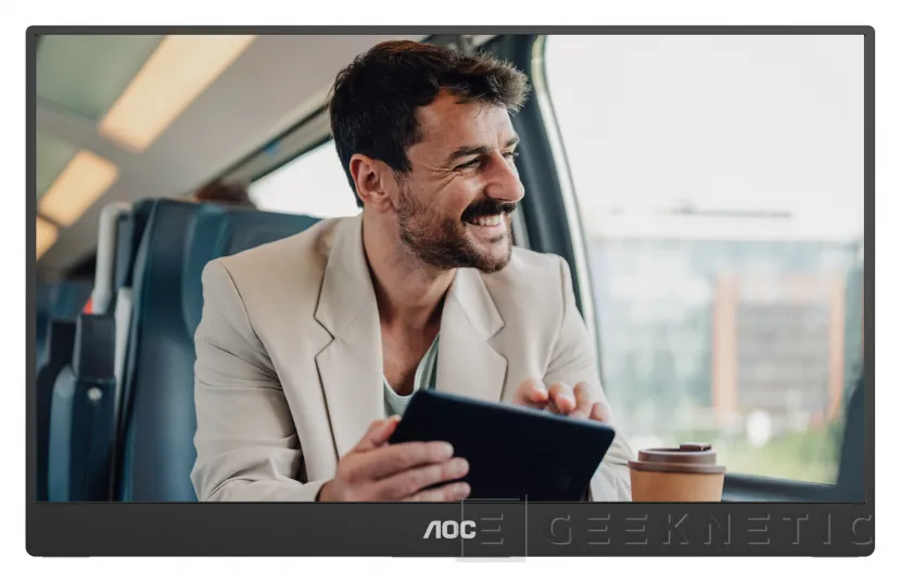 Geeknetic AOC presenta el 16T20E2, un monitor portátil IPS que apuesta por la sencillez útil en vez de disfrazarse de gadget 3