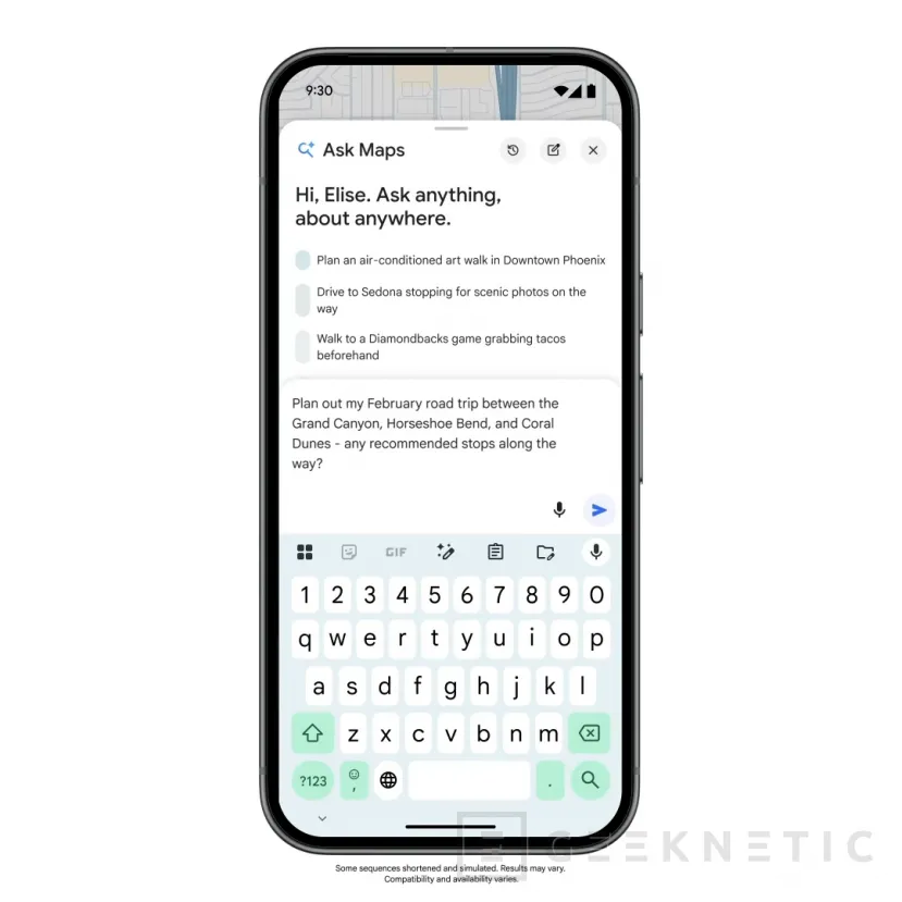 Geeknetic Google Maps renueva la navegación por primera vez en una década: vista 3D, indicaciones naturales y un asistente que entiende lo que preguntas 4