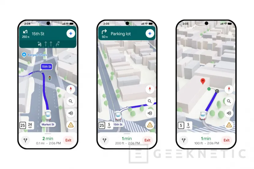 Geeknetic Google Maps renueva la navegación por primera vez en una década: vista 3D, indicaciones naturales y un asistente que entiende lo que preguntas 3