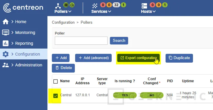 Geeknetic Cómo Integrar un Firewall Fortigate en Centreon Paso a Paso 23