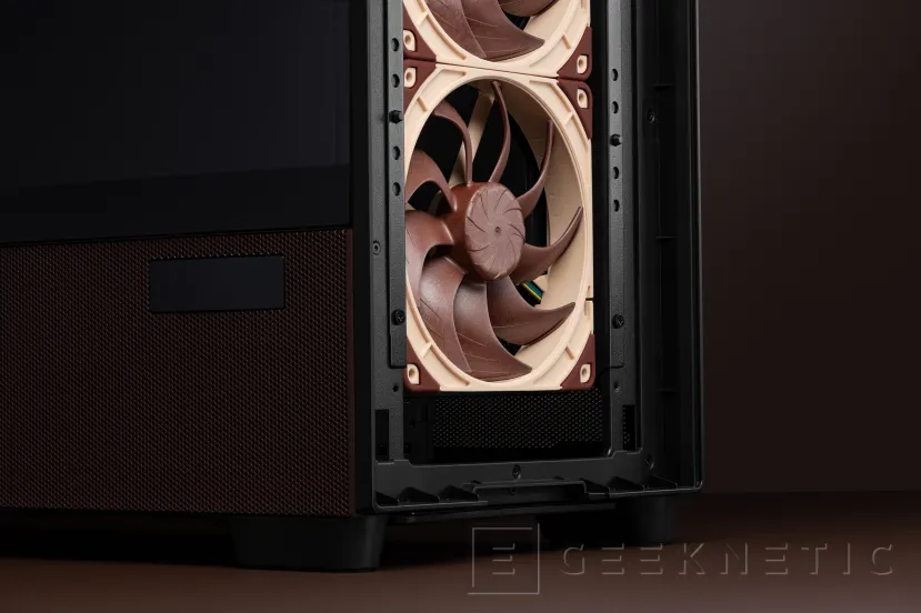 Geeknetic Nueva Antec Flux Pro Noctua Edition con ventiladores G2 y hasta 8 dB menos de ruido 5