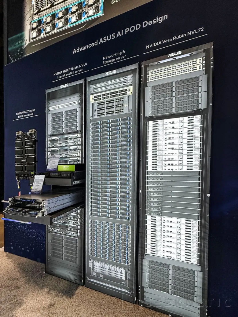 Geeknetic ASUS revoluciona la IA con servidores refrigerados por líquido y hasta 10 veces más eficiencia 2