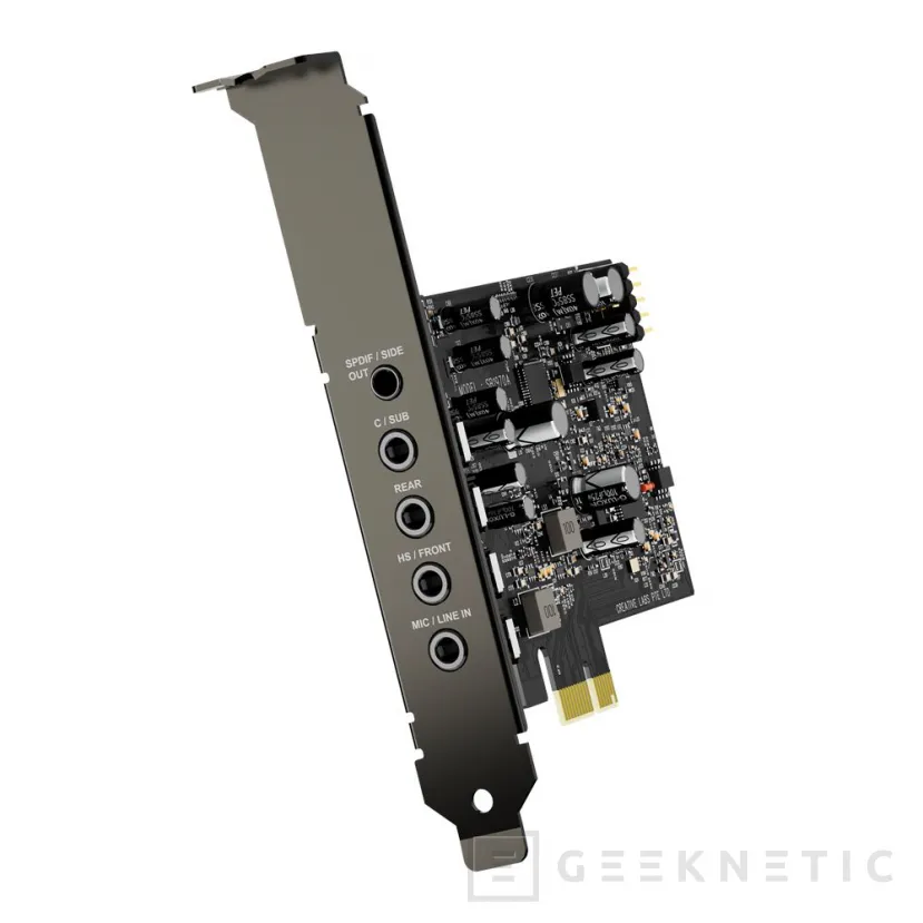 Geeknetic Creative lanza la Sound Blaster Audigy FX Pro: mejora el sonido de tu PC por 69,99 € 1