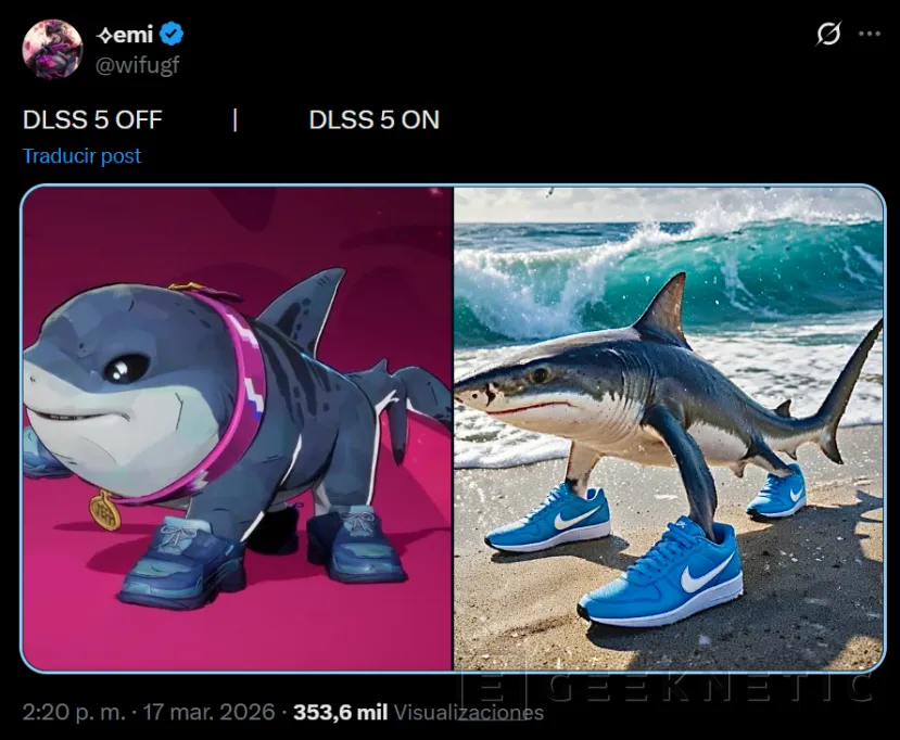 Geeknetic DLSS 5 no convence y acaba siendo el nuevo meme de internet 2