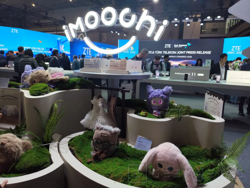 Geeknetic El fabricante ZTE trae al MWC26 su mascota inteligente con IA iMoochi 2
