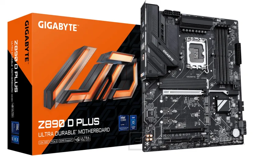 Geeknetic Gigabyte lanza una Z890 D Plus más contenida en extras: una placa base pensada para ajustar presupuesto 1