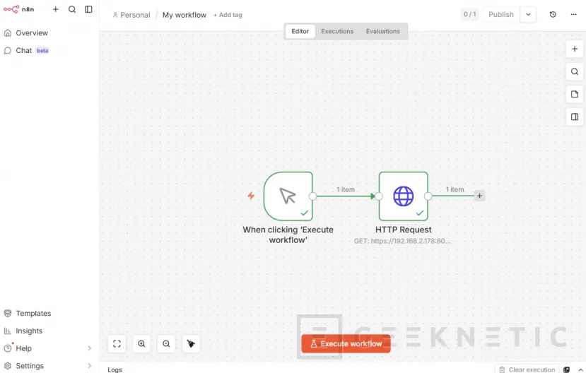 Geeknetic Cómo usar n8n para sacar el inventario de un clúster Proxmox 19