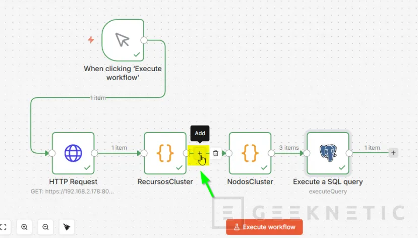 Geeknetic Cómo usar n8n para sacar el inventario de un clúster Proxmox 32