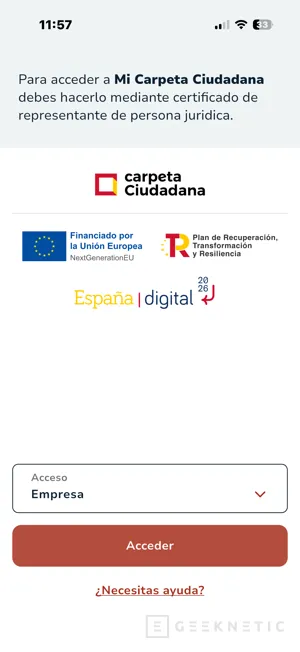 Geeknetic App Mi Carpeta Ciudadana para empresas: todas las gestiones y trámites que puedes hacer con tu PYME 1
