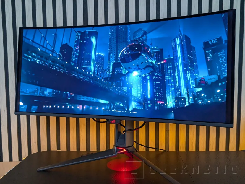 Geeknetic ASUS ROG Swift OLED PG34WCDN review: el mejor monitor gaming que hemos probado, ultrapanorámico, QD-OLED y 360 Hz 23