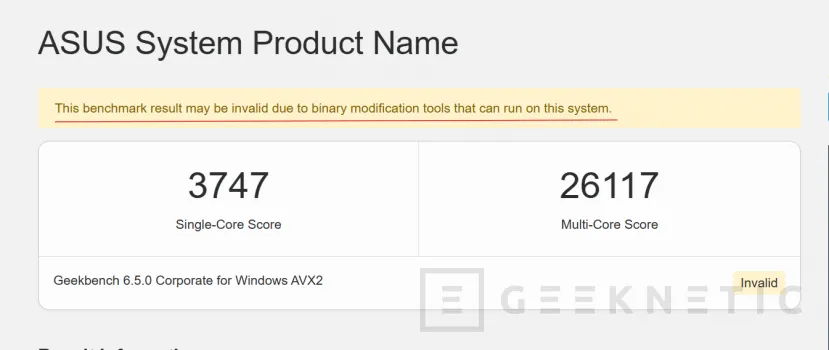 Geeknetic Intel mejora el rendimiento “gratis” con su Binary Optimization Tool, pero Geekbench cuestiona sus resultados 1
