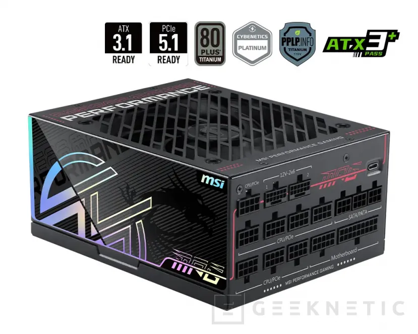 Geeknetic MSI lleva la seguridad del conector al centro del discurso con sus nuevas MPG AI TS 1