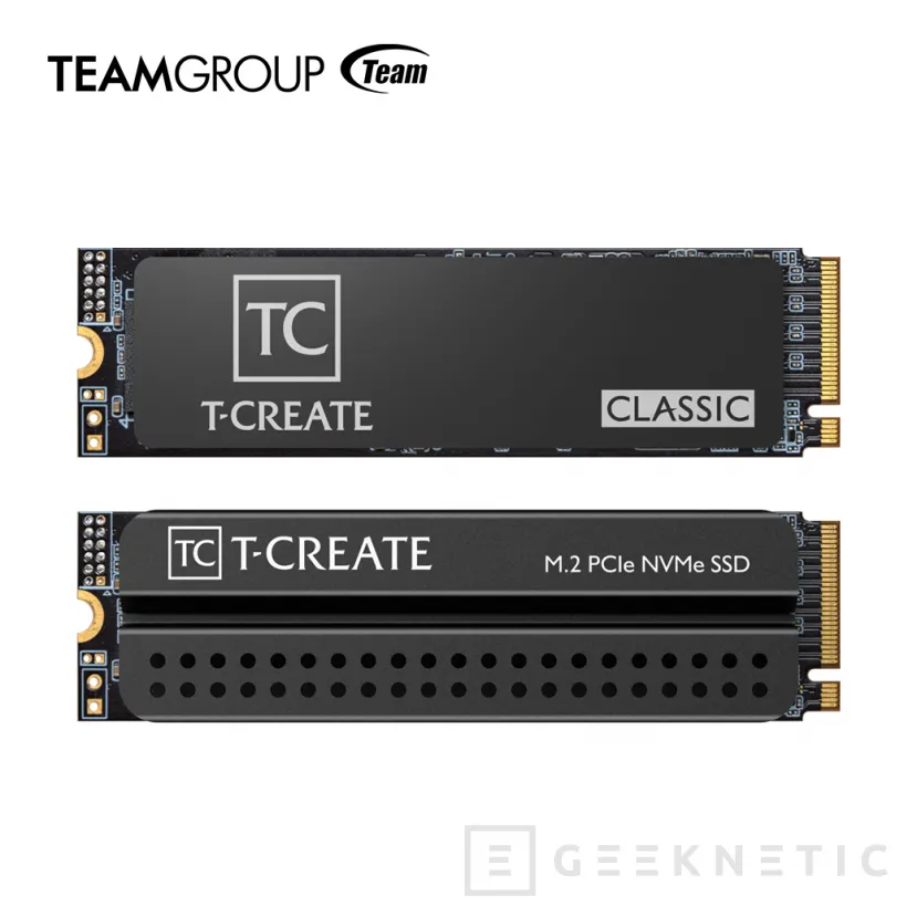 Geeknetic Nuevo TeamGroup T-CREATE H514: hasta 14.200 MB/s y pensado para creadores 1