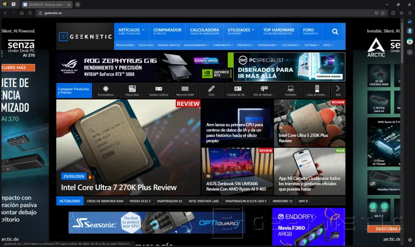Geeknetic Samsung lleva su navegador a Windows con IA “agentic” y continuidad total entre móvil y PC 2
