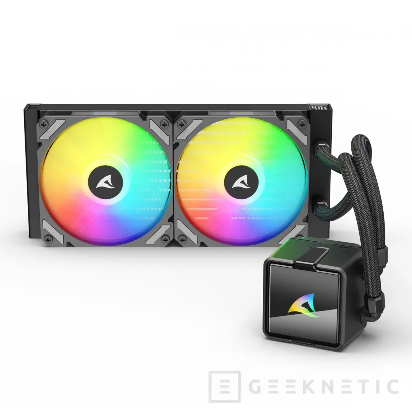 Geeknetic Sharkoon se mete de lleno en la AIO con las S40, S50 ARGB y S60 ARGB para atacar la gama media desde varios frentes 2