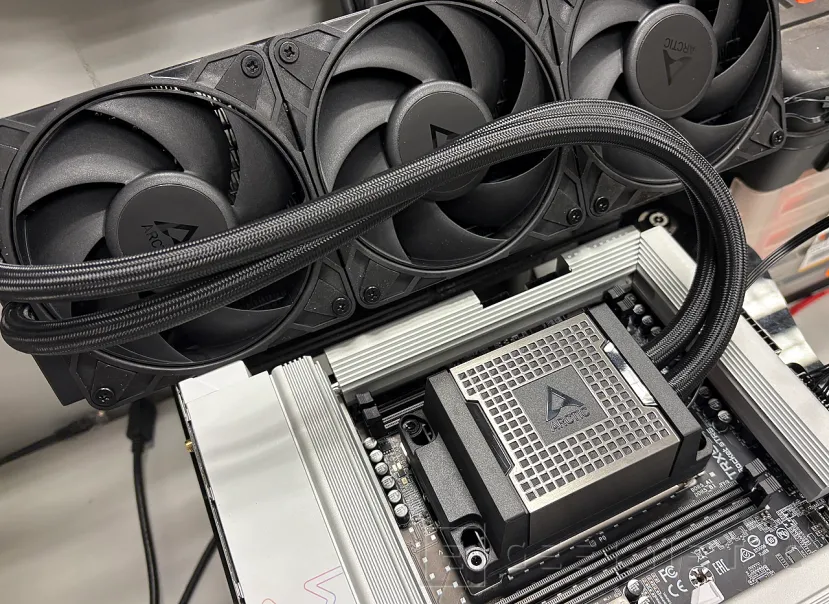 Geeknetic Arctic Liquid Freezer WS360-SP6 Review: una AIO para EPYC y Threadripper que sorprende por precio 16