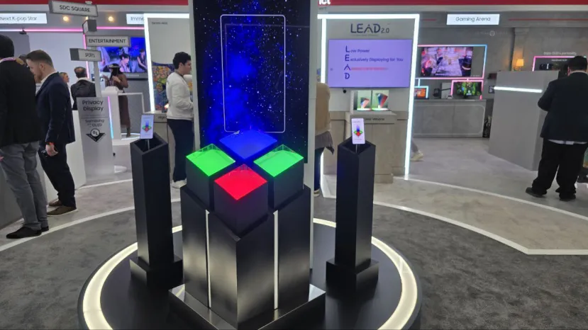 Geeknetic Samsung Display presenta Flex Magic Pixel en el MWC 2026: la tecnología que protege tu privacidad desde dentro de la pantalla 2