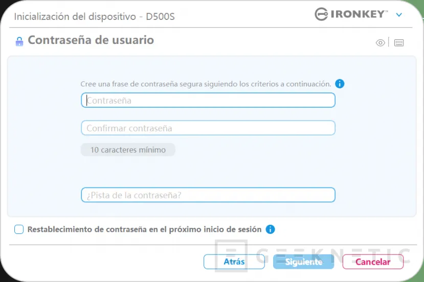 Geeknetic Kingston IronKey D500S 32 GB Review 7