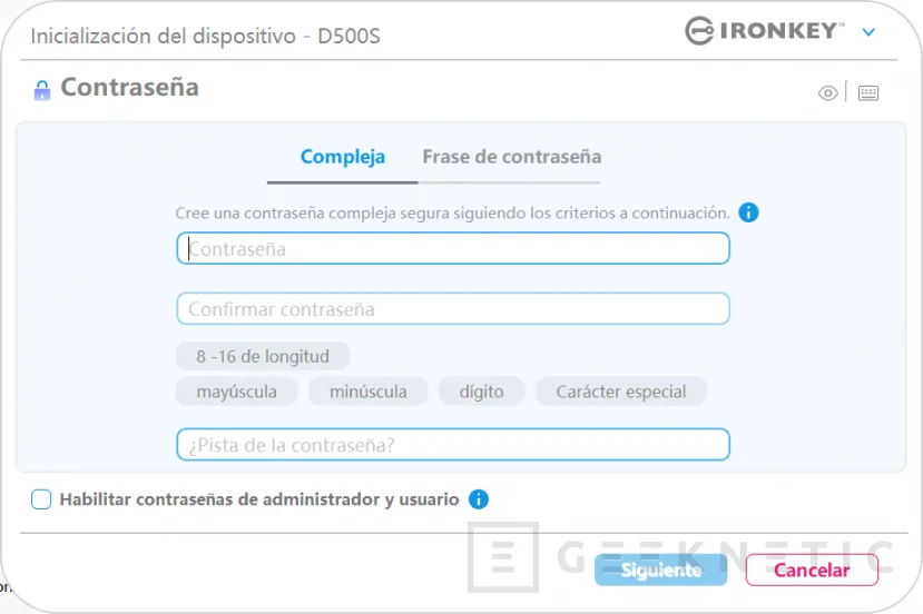Geeknetic Kingston IronKey D500S 32 GB Review 6