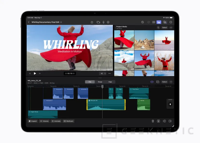Geeknetic Apple renueva el iPad Air con el procesador M4, 12 GB de memoria y soporte para WiFi 7 2
