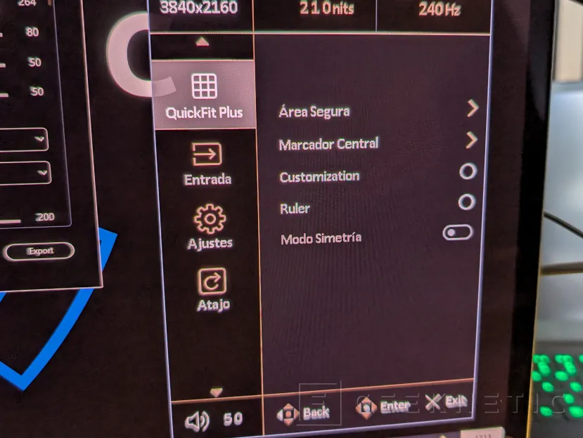 Geeknetic ASUS ProArt Display OLED PA27USD Review: Monitor profesional con panel QD-OLED 4K de 240 Hz y soporte avanzado HDR 19