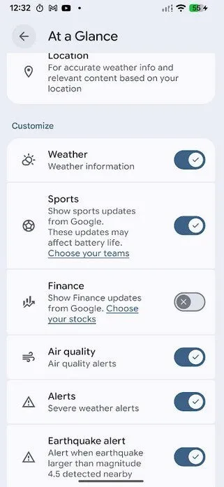 Geeknetic El widget At a Glance de los Pixel ya muestra resultados deportivos y bolsa: así se configura 1