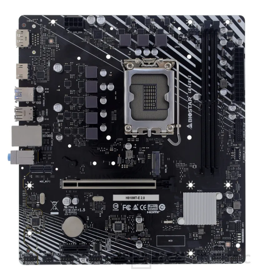 Geeknetic BIOSTAR presenta la H810MT E 2.0 y refuerza la placa base básica con DDR5, PCIe 5.0 y enfoque de uso diario 2