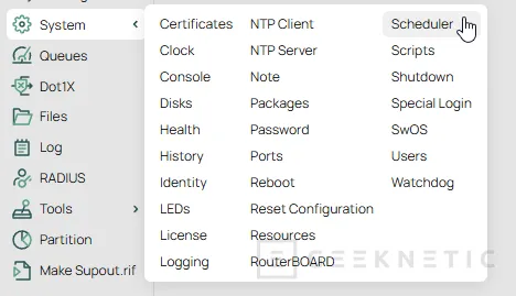 Geeknetic Automatiza el backup de configuración de MikroTik en un NAS con aviso por correo 8