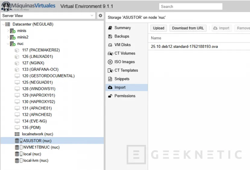 Geeknetic Cómo Instalar Centreon Appliance en Proxmox sin complicarse 9