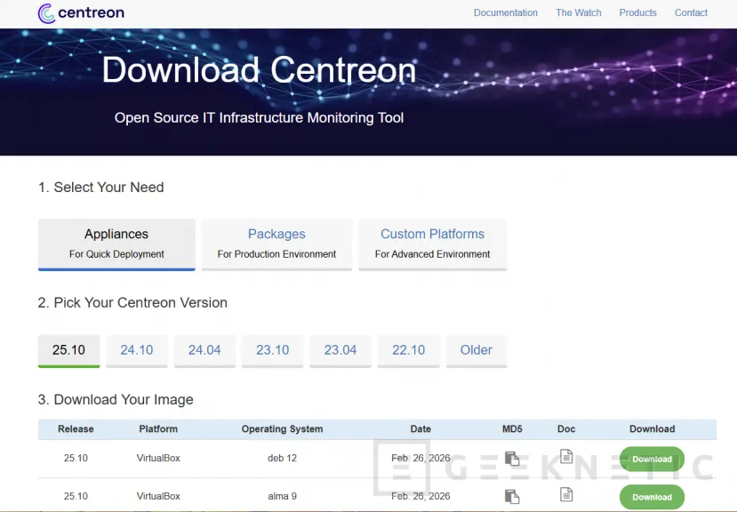 Geeknetic Cómo Instalar Centreon Appliance en Proxmox sin complicarse 1